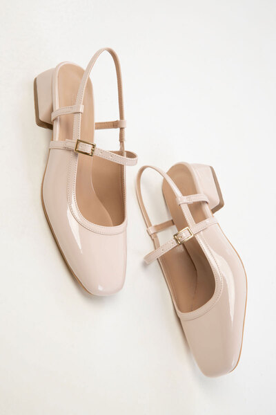 SOHO 20486 Skin Patent Leather Women's Classic Heeled Shoes