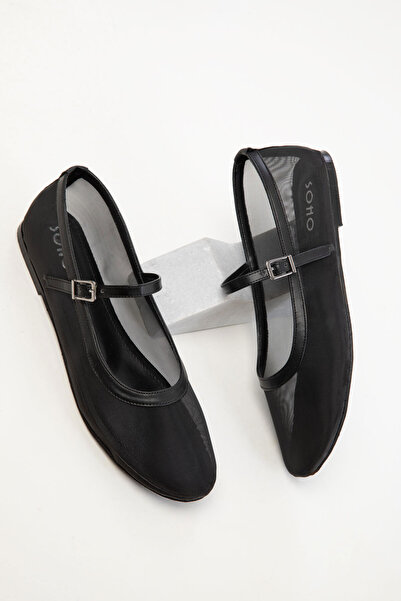 SOHO Black Women's Ballerina Ballet 20472