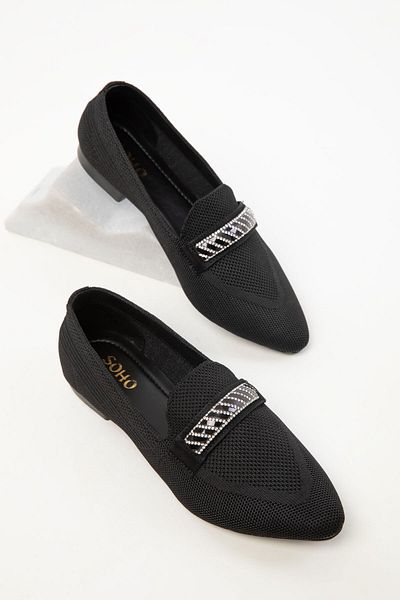 SOHO Schwarzes Damen-Ballerina-Ballett 20476