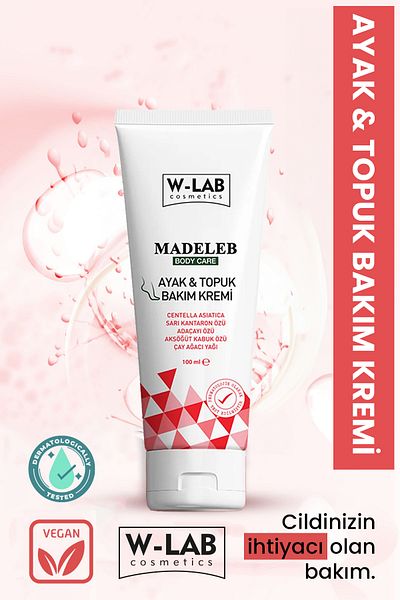 W-Lab Kozmetik Foot and Heel Care Cream 100 ML