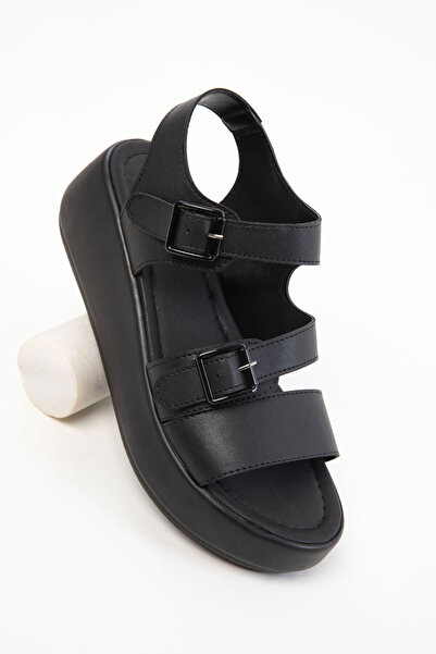 SOHO Черни дамски сандали 20515