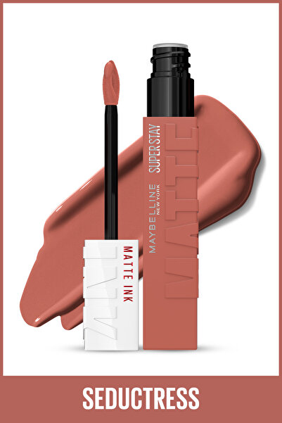 Maybelline New York Super Stay Matte Ink Unnude Likit Mat Ruj - 65 Seductress - Nude 5 ml