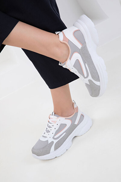 SOHO Buz-Pudra-Y Kadın Sneaker 18802
