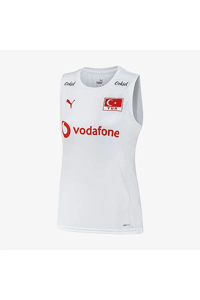 Puma Dámský dres turecké volejbalové reprezentace70639501 bílý