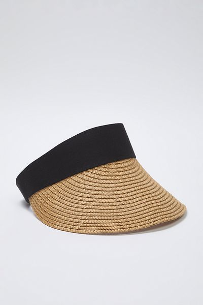 Trendyol Collection Beige Straw Hat Tbess25Sp00003