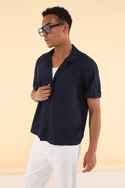 Trendyol Collection Синя сорочка Boxy TMNSS25GO00042