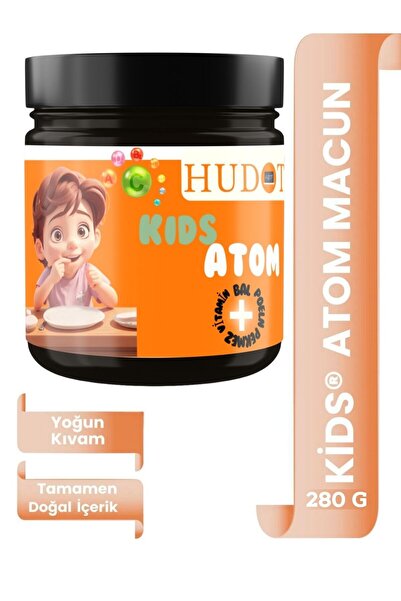 HUDOT Gurme Premium Kids Çocuklar Için Özel Atom, Arı Sütlü, Vitaminli, Iştah...