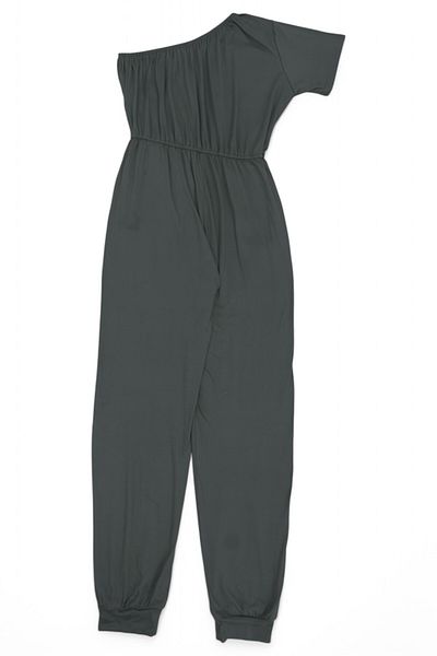 Lilo Co One-Shoulder Jumpsuit - Green