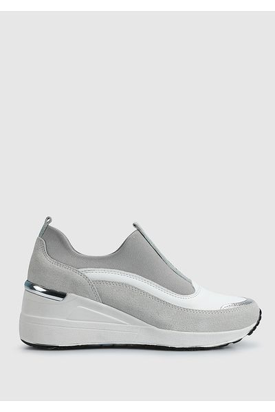 Provoq Tenis de damă din piele albă