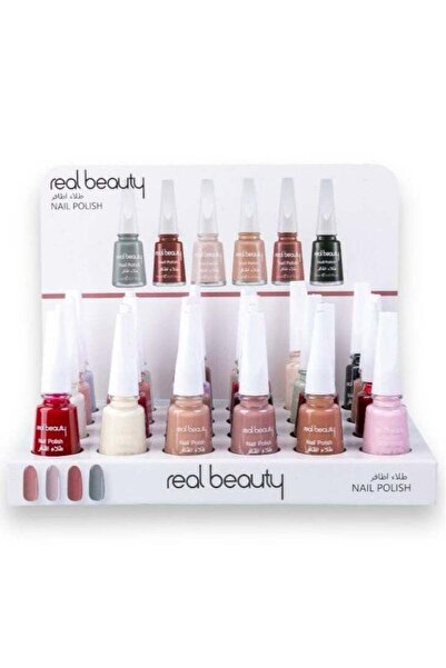 real beauty مجموعة مانيكير فاخرة من Real Beauty - 24 لونًا