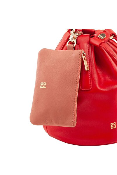 DUDU Beuteltasche Leder 14 Cm