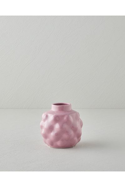 English Home Βάζο Creil 12,5x12,5x12 cm Ροζ