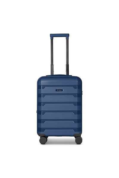D&N Troler de cabină cu 4 roți South Dakota, mărimea S, 56 cm, cu pliuri de expansiune