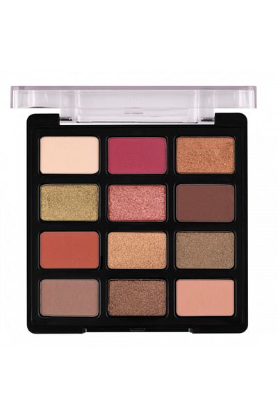 NOTE Love At First Sight Palet Farduri de Pleoape Pudr Mat i Str lucitoare 208 Romantic Rose