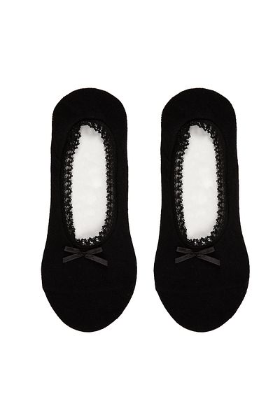 SUWEN Classic Lace Booties Socks
