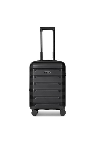 D&N Troler de cabină cu 4 roți South Dakota, mărimea S, 56 cm, cu pliuri de expansiune