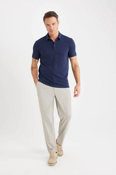 DeFacto Ανδρικό T-Shirt Navy Blue X2594AZ/NV31