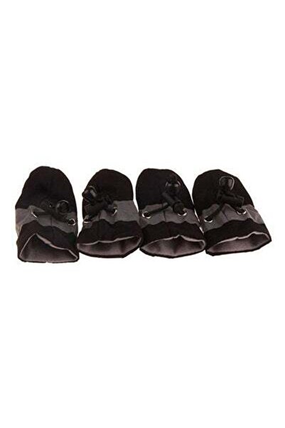 HALAMODO Anti-Skid Soft-Soled Waterproof Prewalker Shoes Black