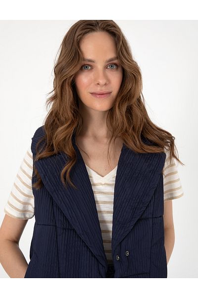 Pierre Cardin Navy Blue Vest 50300928 -Vr033