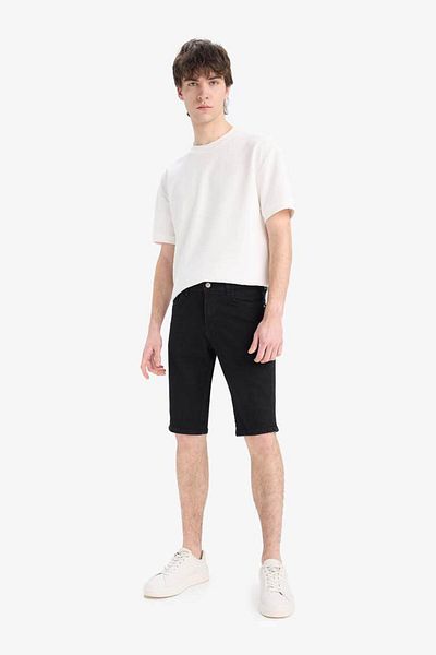 DeFacto Slim Fit Skinny Jean Bermuda Σορτς E4009ax25sm