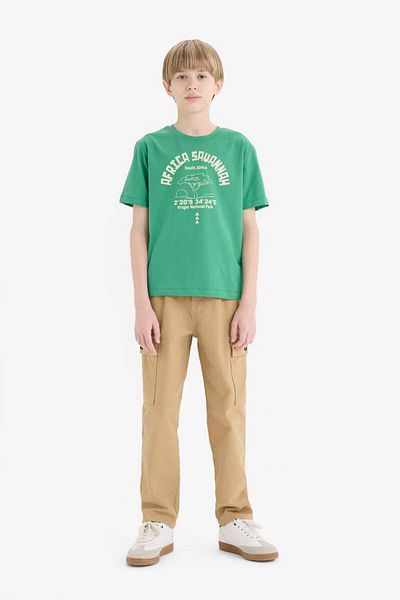 DeFacto Μπλουζάκι Green Boy E0176a8/gn745