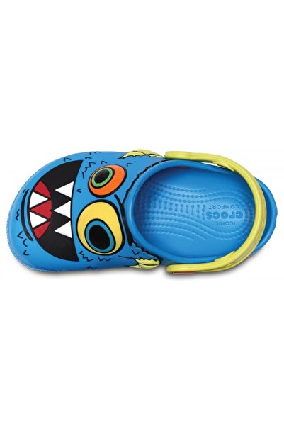 Crocs Saboti boys' fun lab clog - ocean