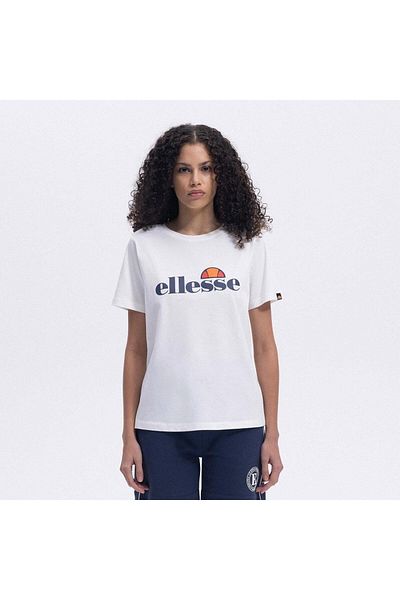 Ellesse EF448-OF Tricou pentru damă cu decolteu rotund - alb
