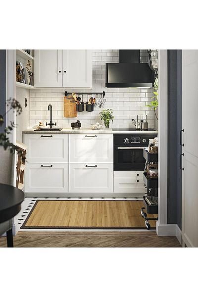 IKEA BLANGSLEV Rug, bamboo, 50 x 140 cm