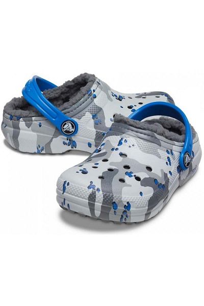 Crocs Classic Lined Camo Clog Kids clogs