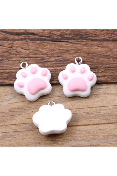 Choice 3 10 قطع 20X22 مم 7 ألوان مخلب القط الراتنج سحر DIY الكرتون الحيوان ال...