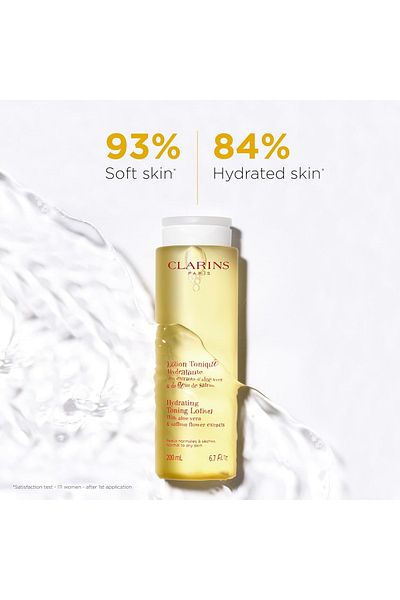 Clarins Clarins Hydrating Toning Lotion | Cleanses, Tones, Hydrates and Balances Skin's Microbiota | Normal