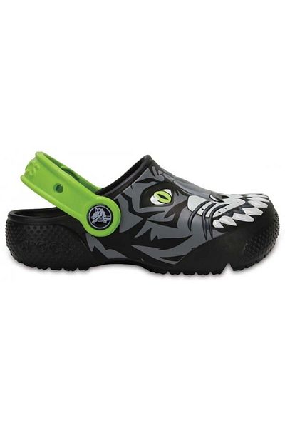 Crocs Saboti Crocs Boys' Fun Lab Clog Gri - Graphite 29-30 EU - C12 US