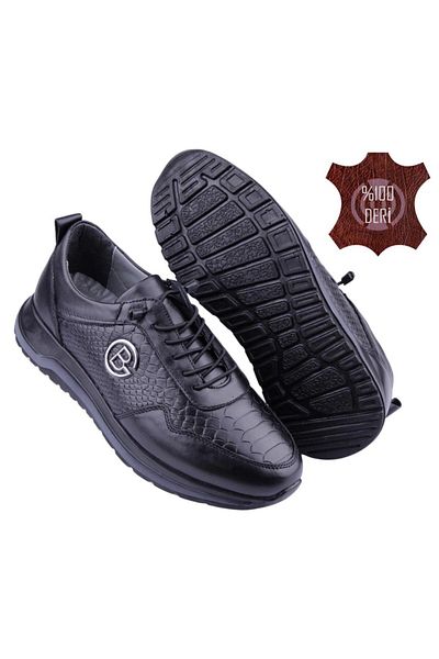 DETECTOR Genuine Leather Special Textured Design Orthopedic Ultra Light Men's Shoes (Premium Series)