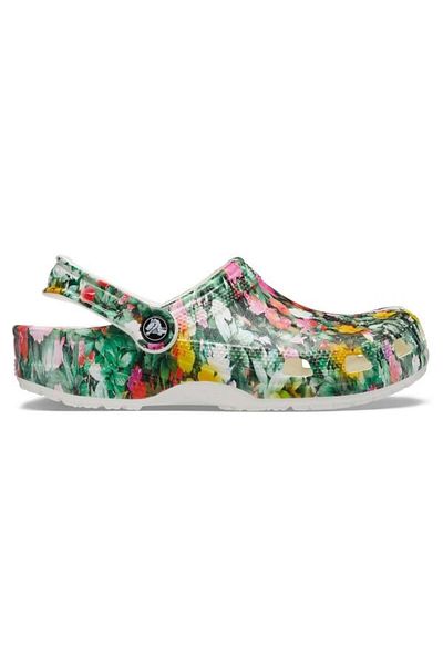 Crocs Saboți Floral Imprimat Clasic