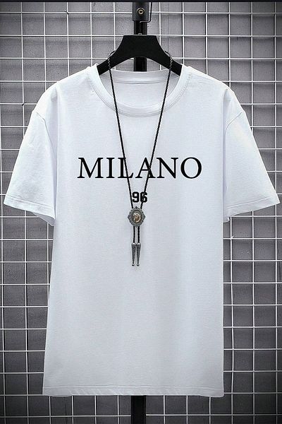 uyguntarz Ανδρικό μπλουζάκι Milano Printed Oversize