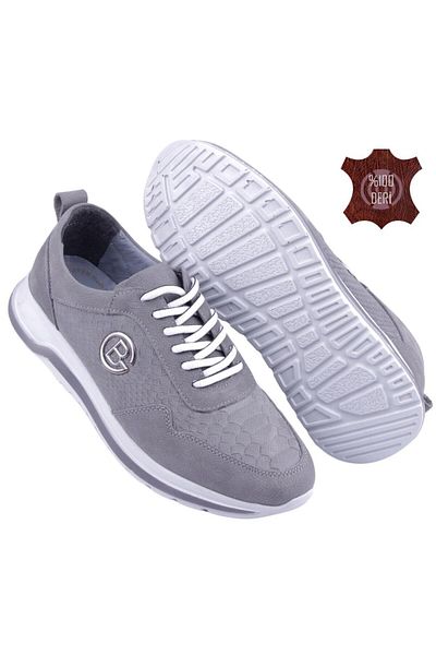 DETECTOR Genuine Leather Special Textured Design Orthopedic Ultra Light Men's Shoes (Premium Series)