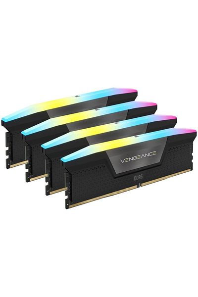Corsair Memorie Corsair Vengeance Std PMIC, XMP 3.0 Black Heatspreader 64GB (4x16GB), DDR5, 6200MT/s