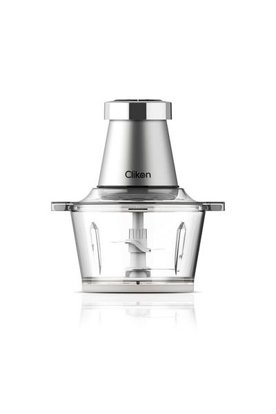 CLIKON 2L Electric Food Chopper, Garlic Peeler, 2-Speed, SS Blades, 350W, 2-Year Warranty, CK2643
