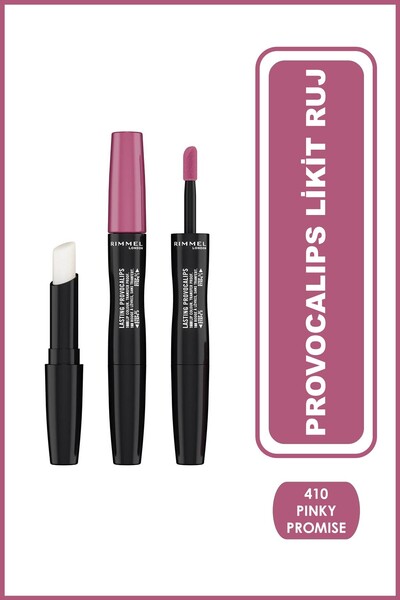 Rimmel PROVOCALIPS LİKİT RUJ PINKY PROMISE 410