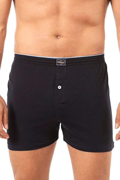 ÖZKAN underwear Özkan 0041 5 Pack Ανδρικά χτενισμένα βαμβακερά κουμπιά με βαμβακερά κουμπιά μικτού χρώματος