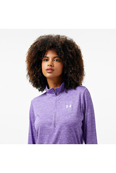 Under Armour Tech γυναικείο μωβ μπλουζάκι