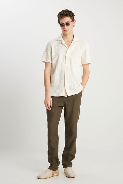 WRANGLER Chino Men's Linen Trousers W 2510479801