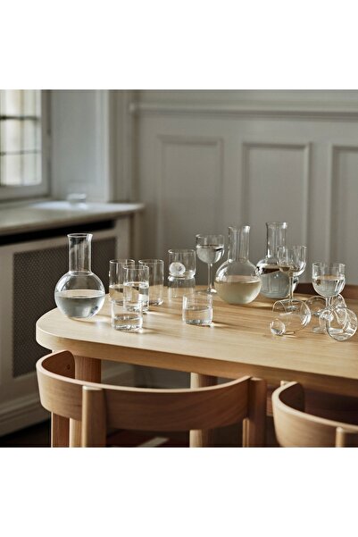 IKEA STOCKHOLM 2025 Glasses 40 cl, Set of 4 Modern Mouth-Blown Glassware by IKEA