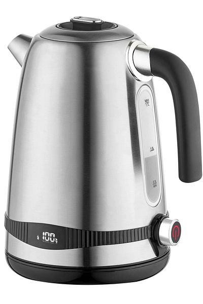 CLIKON 1.7L, 40 -100 C temperature control, digital display, touch button operation, CK5140.