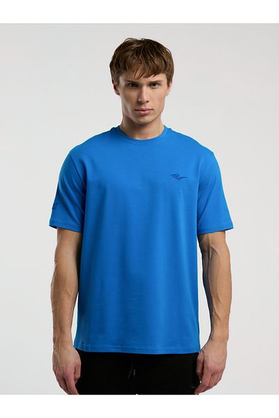 EVERLAST Ανδρικό μπλουζάκι Ever Essentials Regular Blue