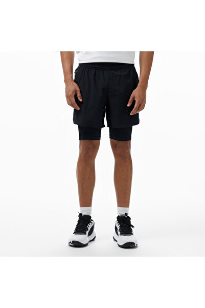 Under Armour Vanish Elite 2in1 Erkek Siyah Antrenman Şortu
