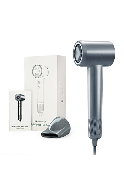 KINSEI BEAUTY High-Speed Hair Dryer 1600W Ionic Fast Drying Ion Hairdryer Low Noise With Nozzle For Unisex