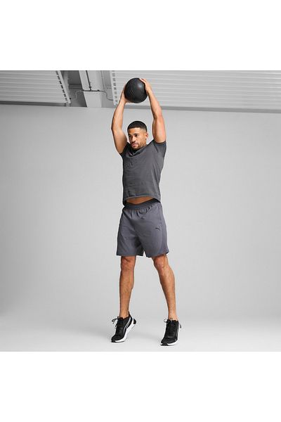 Puma Tad Tech Fabric Mix Men's Gray Training Shorts