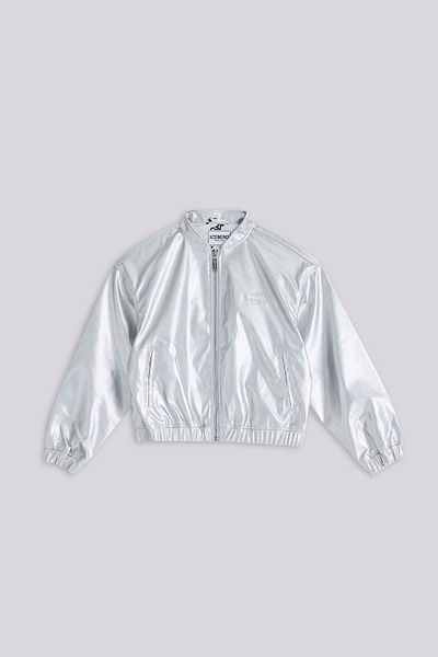 Iceberg Bg Store Girl's Silver Jacket