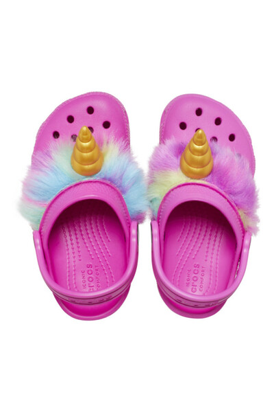 Crocs Saboti classic i am unicorn clog kids - juice